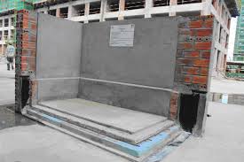 Tường mới xây dựng rất hay thấm nước các bạn phải cẩn thận